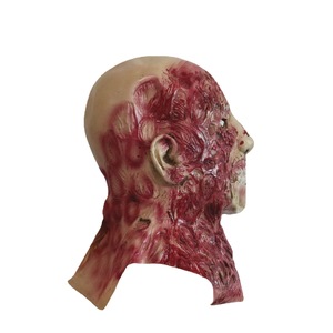 Maschera di Halloween face zombie articoli biochimici maschera facciale <span class=keywords><strong>horror</strong></span> in silicone realistico per la decorazione della festa - Product Image 2