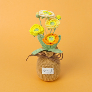 Bunga buatan tangan <span class=keywords><strong>Mini</strong></span> <span class=keywords><strong>Phalaenopsis</strong></span> dan Gypsophila bunga buatan untuk dekorasi wisuda dan Paskah bunga buatan pot DIY - Product Image 2