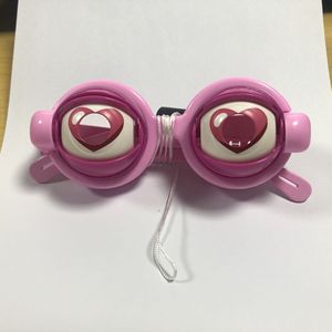 Lunettes à cordes à tirer avec yeux clignotants, Nouveauté et fantaisie, pour les farces, les parodies de selfies, les sculptures de sable amusantes et les jouets - Product Image 4