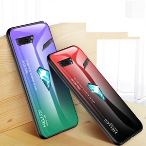 Ốp Lưng TPU Mềm Gradient Ốp Lưng Kính Cường Lực Phụ Kiện Điện Thoại Di Động Vỏ Da Cho Asus Rog 2 Rog Phone 2 Phone2 Phone II - Product Image 1