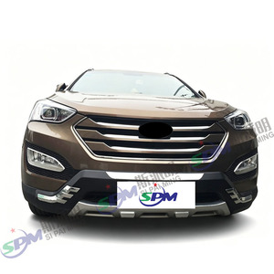 SPM ABS protezione paraurti anteriore e posteriore per <span class=keywords><strong>hyundai</strong></span> <span class=keywords><strong>SANTAFE</strong></span> 2013-2015 - Product Image 3