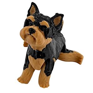 Vashine 3D baskılı renkli PLA dostu malzeme aksiyon figürü sevimli köpekler çocuk oyuncağı dekorasyon yaratıcılık Toi ortak hareketli - Product Image 2