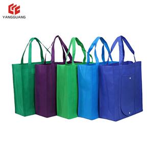 Grosir tas belanja Tote besar non-tenun kustom ramah lingkungan dapat digunakan kembali luar ruangan/pesta menggunakan layar sutra dicetak - Product Image 5