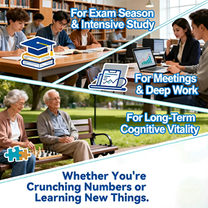 Té MINDFOCUS Clarity Memory Focus OEM, Mezcla de 12 Hierbas para el Cerebro, Apoyo Cognitivo, Sin Cafeína, 20 Bolsitas de Té, Caja de 100g, Orgánico - Product Image 6