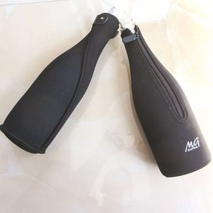 Custom Neoprene Wine <b>Bottle</b> Cooler Single Sleeve with Logo for Champagne <b>Bottle</b> Storage - Product Image 4