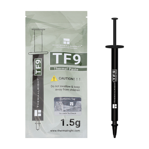 Pâte <span class=keywords><strong>thermique</strong></span> Thermalright TF9 2.9G avec applicateur, pâte <span class=keywords><strong>thermique</strong></span> 14W/mk <span class=keywords><strong>pour</strong></span> processeur, <span class=keywords><strong>pour</strong></span> overclocking et jeux - Product Image 2