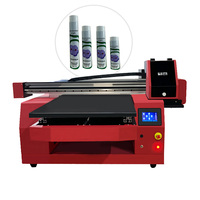 Mesin Printer UV Flatbed 5060 Digital Inkjet untuk Pencetakan UV pada Kaca, Keramik, Akrilik, dan Casing Ponsel
