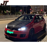 Nouveau capot moteur en fibre de carbone de haute qualité avec boulons pour VW Golf MK7