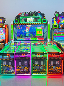 Máquina recreativa operada con monedas, juego de video Go Go Zombie Running Bowling, máquina de redención de juegos de arcade con bola rodante - Product Image 6