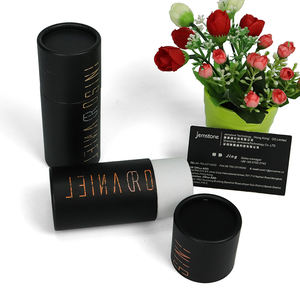 Custom Biodegradable Recyclable Craft Paper Cylinder Container Twist up Paper Tube Deodorant Lip Gloss <b>Packaging</b> - Product Image 5