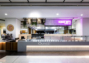 Mostrador de Madera con Frente de Vidrio para Cafetería, Diseño de Decoración para Cafetería, Diseño de Mostrador para Cafetería - Product Image 5