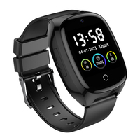 4g montre intelligente pour personnes âgées avec localisation Gps appel Sos détection de chute fréquence cardiaque pression artérielle Smartwatch pour personnes âgées