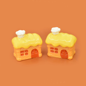 Adornos de Resina 3D Kawaii Bread House, Miniaturas de Resina para Manualidades, Decoración de Jardín, Hogar, Bonsái, Casa de Muñecas, Mini Juguete - Product Image 1