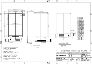 3.97 inch TFT <strong>Module</strong> Popular Small Size New Product 3.97 inch <strong>lcd</strong> Display Screen 480*800 Resolution MIPI <strong>20</strong> <strong>PIN</strong> <strong>LCD</strong> - Product Image 6