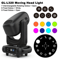Igracelite 420W&320W BSW Moving Head Light, projecteur de scène LED mobile avec télécommande CMY CTO