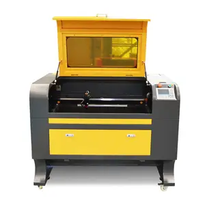 Voiern 57 motor 6090 laser cutting machine 80w 100w 130w factory price with CE ISO co2 laser engraving machine