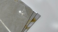Haute brillance 1220x2440mm 3mm 4mm panneau mural en pvc pvc marbre uv feuille lamina artificielle de marmol
