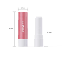 Envase Biodegradable Choebe, Botella de Viaje Vacía para Lápiz Labial, Tubo para Bálsamo Labial, para Envasado de Cosméticos