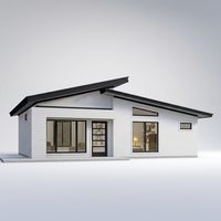 Maison de vacances préfabriquée en panneaux sandwich EPS, maison modulaire, chalet, casas préfabriquées, cabane