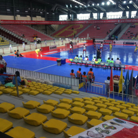 Système de sièges télescopiques rétractables JY-706 pour terrain de basket-ball, gymnase intérieur, stade, gradins pliants