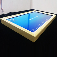 Pantalla de 32 pulgadas LCD para mostrar pinturas, música, reactivada control remoto para Museo y Galería, señalización digital