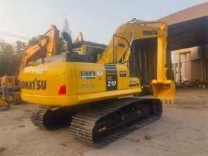 รถขุดตีนตะขาบ Komatsu PC210 มือสอง ขนาด 1.0 ลบ.ม. ระบบไฮดรอลิก คุณภาพดี ขายด่วน - Product Image 4