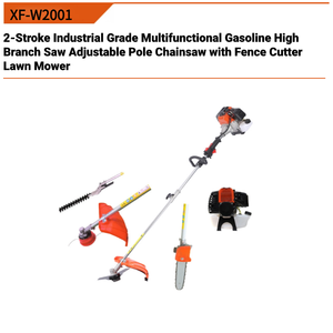 2冲程工业级多功能24V电锯可调节杆高枝锯割草机栅栏切割机适用于DIY项目CE - Product Image 2