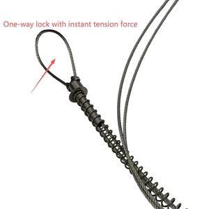 Piège à animaux sauvages robuste à pédale avec verrouillage unidirectionnel et tension instantanée - Product Image 4
