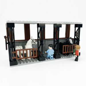 Horshi Moc cavallo stalla stalla pollaio blocchi giocattoli - Product Image 6