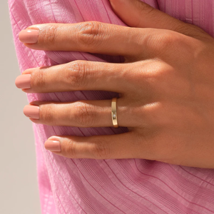 Bague de fiançailles solitaire en or vintage sertie de diamants de laboratoire certifiés, idéale pour les mariages, les fêtes et les anniversaires – Style moderne - Product Image 4