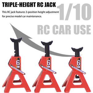 Supports de levage métalliques réglables pour RC - Compatibles avec les crawlers à l'échelle 1/<span class=keywords><strong>8</strong></span>, 1/10, 1/12 (pour TRX-4, Axial SCX10, Tamiya CC01) - Product Image 2