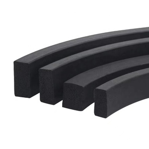 مستطيل EPDM رغوة المطاط البثق الإسفنج طوقا مجلس الوزراء الكهربائية البحرية للماء امتصاص الصدمات ختم الشريط - Product Image 1