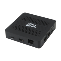 TOX5 Lite Android 14 Quad Core Smart TV Box S905X5M Wifi Dual 1000M LAN BT4.1 Compatible con H.265 4K 60fps DLNA USB3.0 Reproductor Multimedia