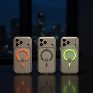 Étui de téléphone portable officiel IP 17 Air avec luminosité et texture côtelée - Product Image 2