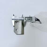 Lames de broyeur personnalisées, couteaux de déchiqueteuse OEM pour les machines de recyclage du plastique, du bois et du caoutchouc