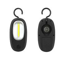 Lampe de travail portable pour inspection automobile, alimentée par batterie, lampe de travail LED COB 3W avec base magnétique