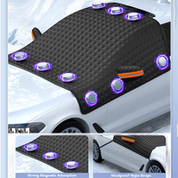Produit tendance : Housse de pare-brise de voiture pour la glace et la neige, protection solaire, anti-neige, hiver, magnétique, anti-givre, logo personnalisé