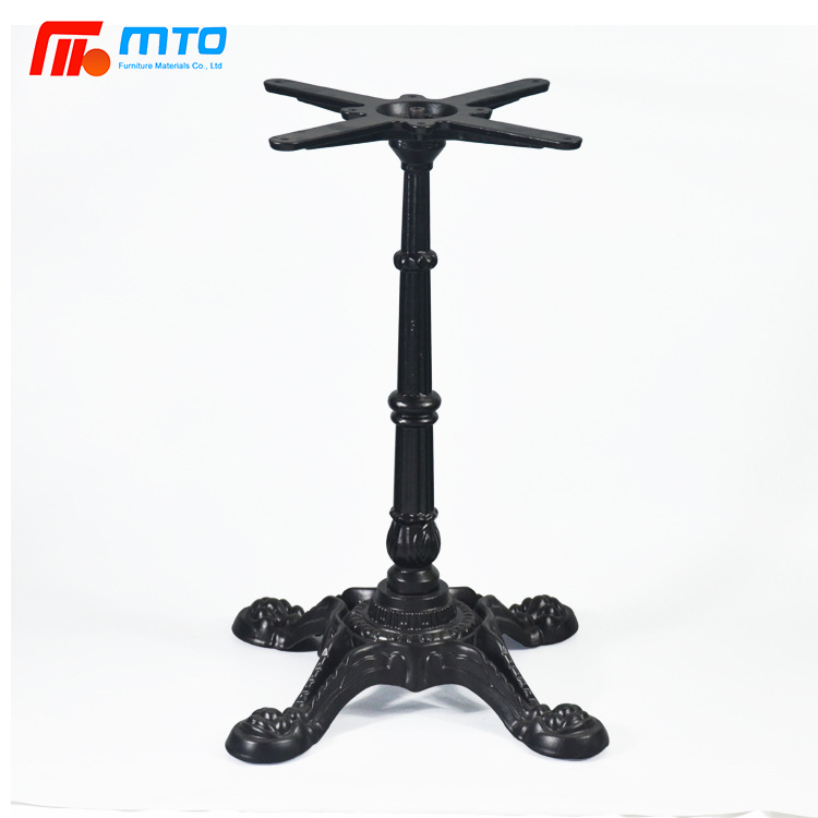 Современные Черные Регулируемые чугунные ножки для мебели, металлические стальные ножки для журнального столика, основание для стола