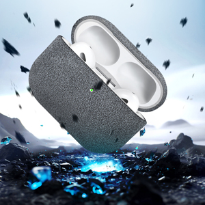 Étui pour <span class=keywords><strong>AirPods</strong></span> en Alcantara, protection intégrale pour <span class=keywords><strong>AirPods</strong></span> 4 Pro Pro2 Pro3 Samsung Buds 3 3Pro - Product Image 5