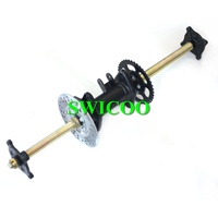 Kit d'essieu arrière ATV de 810 mm pour voiturette de golf, chariot de drift, pignon, frein à disque