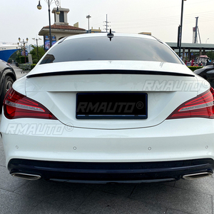 สำหรับ Mercedes Benz CLA-Class C117 CLA180 CLA45 2013-2019ชุดตัวถังด้านหลังปีกท้ายรถสปอยเลอร์อุปกรณ์เสริมรถยนต์ - Product Image 3
