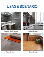 Stylo marqueur de peinture pour carrelage blanc étanche Stylo coulis à encre permanente