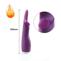 Vibrateur puissant pour adultes, jouets sexuels pour femmes, stimulateur clitoridien chauffant, sextoys pour femmes en silicone souple