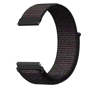 Cinturino di ricambio in Nylon regolabile per <span class=keywords><strong>orologio</strong></span> <span class=keywords><strong>Samsung</strong></span> Galaxy <span class=keywords><strong>Watch</strong></span> 7 6 40mm 44mm 20mm 22mm cinturino in Nylon Smart <span class=keywords><strong>Watch</strong></span> - Product Image 1