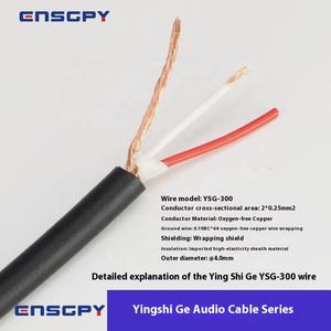 كابل ميكروفون محمول MAXIMON YSG-300Y بموصل XLR ذكر وأنثى، نحاس خالٍ من الأكسجين بغلاف PVC، طول قابل للتخصيص من 1 إلى 20 متر، دقة 4K - Product Image 3