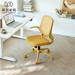 <span class=keywords><strong>Chaise</strong></span> <span class=keywords><strong>de</strong></span> <span class=keywords><strong>bureau</strong></span> pivotante <span class=keywords><strong>ergonomique</strong></span> LN18XS moderne à dossier moyen, <span class=keywords><strong>petite</strong></span> <span class=keywords><strong>taille</strong></span>, inclinable, réglable en hauteur, avec accoudoirs pliables et dossier en maille, disponible en plusieurs couleurs - Product Image 1