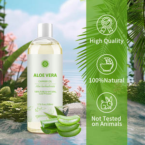 Minyak Lidah Buaya Organik untuk Kulit, Rambut, Minyak Esensial - 100% Murni Alami Ekstrak Daun <span class=keywords><strong>Aloe</strong></span> Barbadensis Segar |   OEM 500ML - Product Image 5