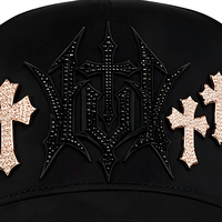 Casquettes de baseball personnalisées avec logo brodé animal unique, noires, grises, camouflage, visière incurvée, streetwear