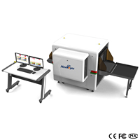 Hawkeyes 6040D, Máquina de Seguridad para Equipaje con Software y Hardware Personalizados de Fábrica, Escáner Inteligente de Rayos X para Equipaje, 1920x1080