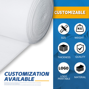 G2 <span class=keywords><strong>G3</strong></span> G4 eu2 eu3 eu4 polyester sợi tổng hợp bông lọc Trần trước Bộ lọc không khí nguyên liệu Phương tiện truyền thông CuộN - Product Image 5